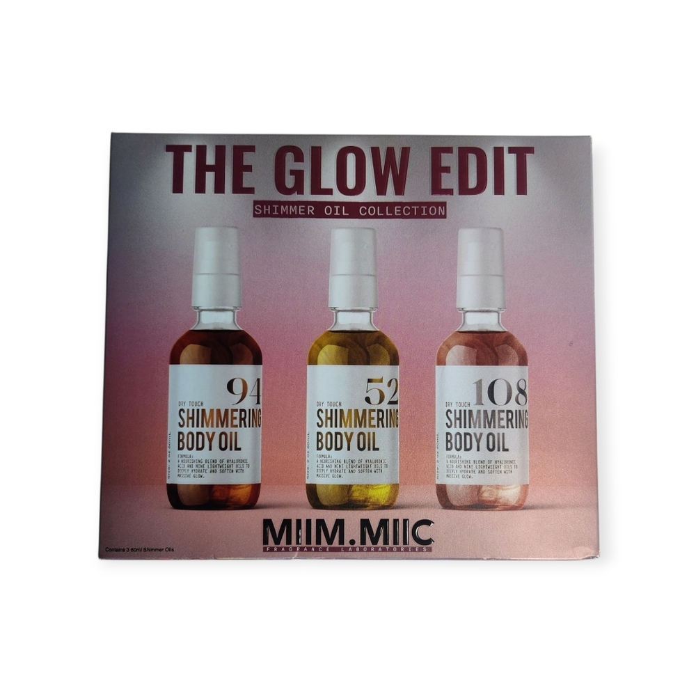 MIIM MIIC The Glow Edit Shimmer Body Oil Collection